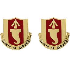 146th Signal Battalion Unit Crest (Saints of Service)